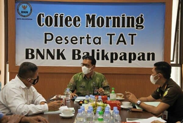 Coffee Morning BNN Kota Balikpapan Perkuat Sinergitas